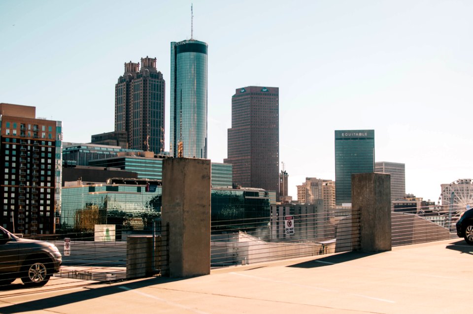 City, Atlanta, Skyline