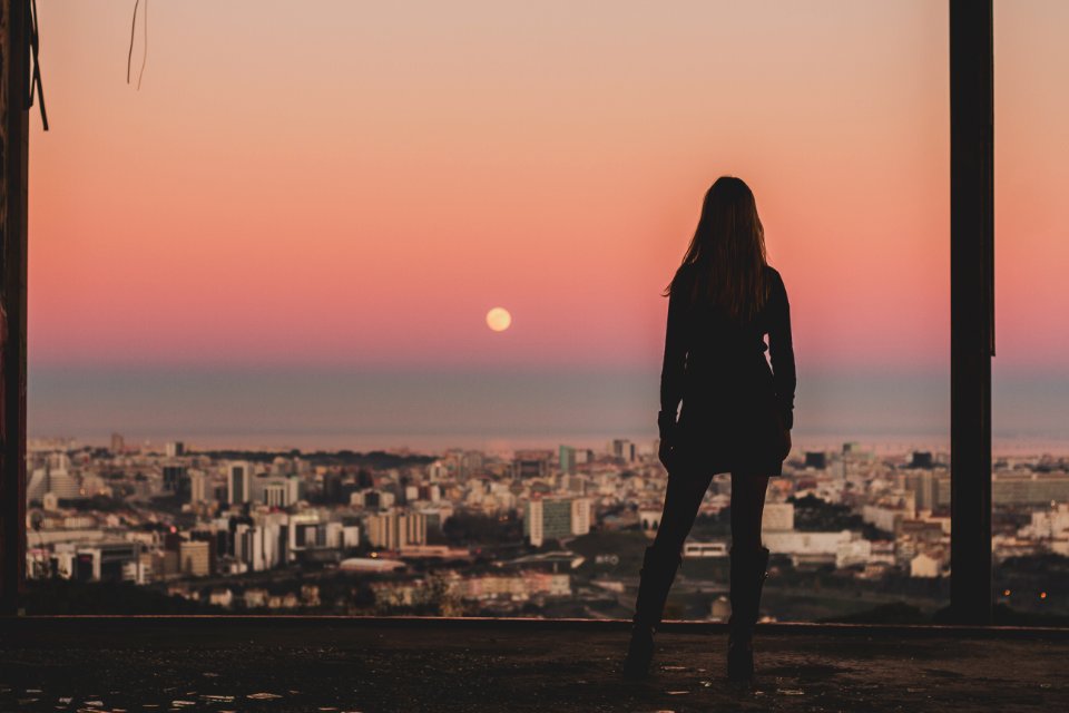 Lisbon, Portugal, Woman