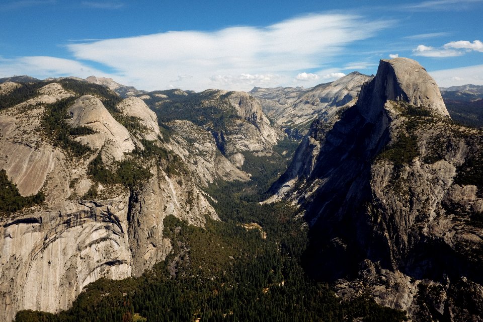 mountains and forest during daytime photo