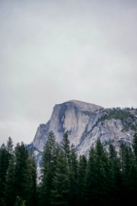 Yosemite valley, United states, Dark