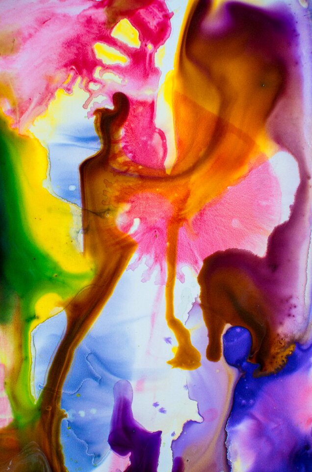 Abstract art modern art painting