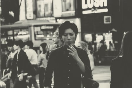 Tokyo, Japan, Smoke
