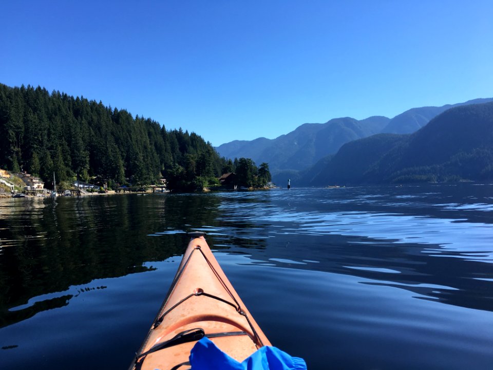 Deep cove, Canada, Blue sky