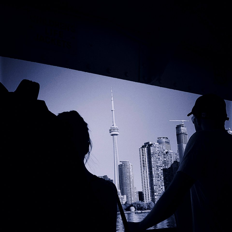 Cn tower, Silhouette
