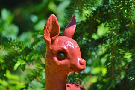 Garden decoration animal plastic