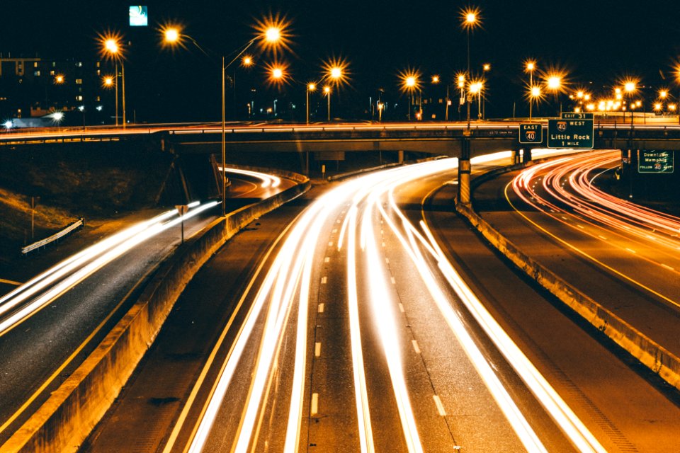 Memphis, United states, Longexposure photo