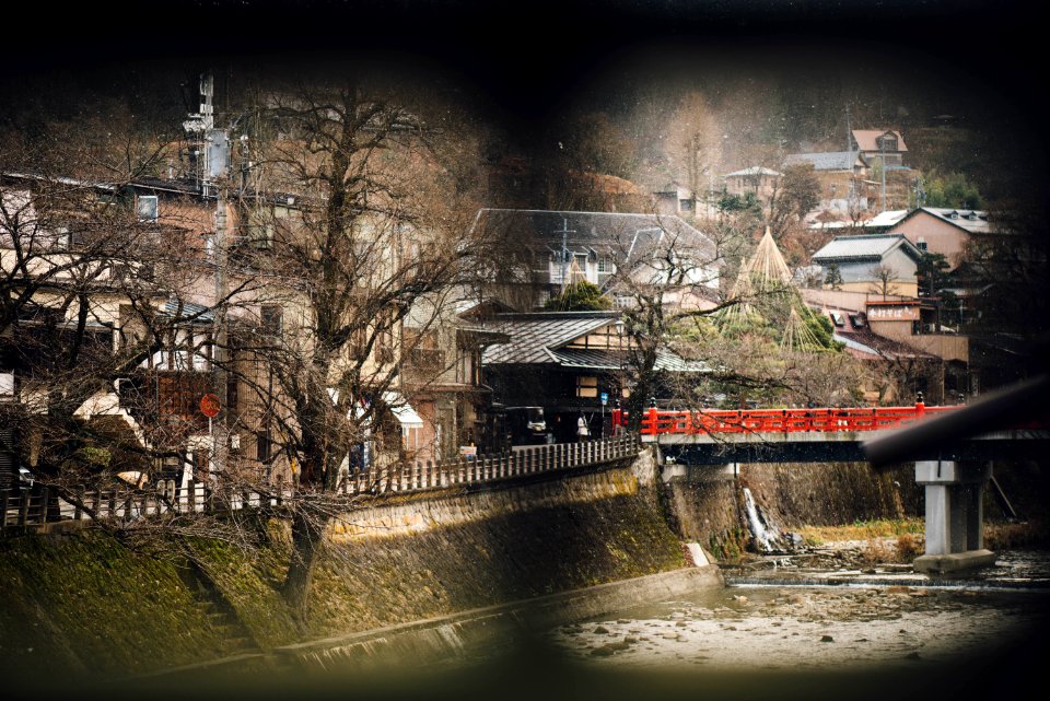 buildings and bridge during day
