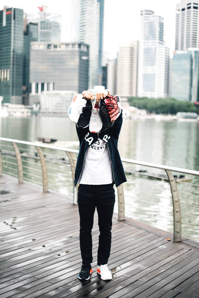person standing near sea