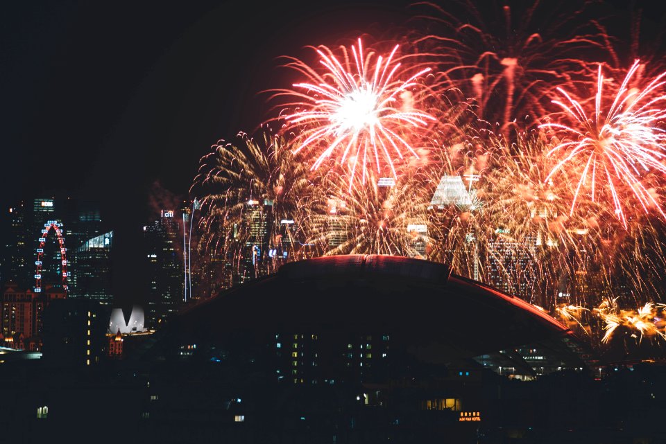 fireworks during nighttime