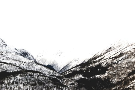 Norway, Trees, Mountain