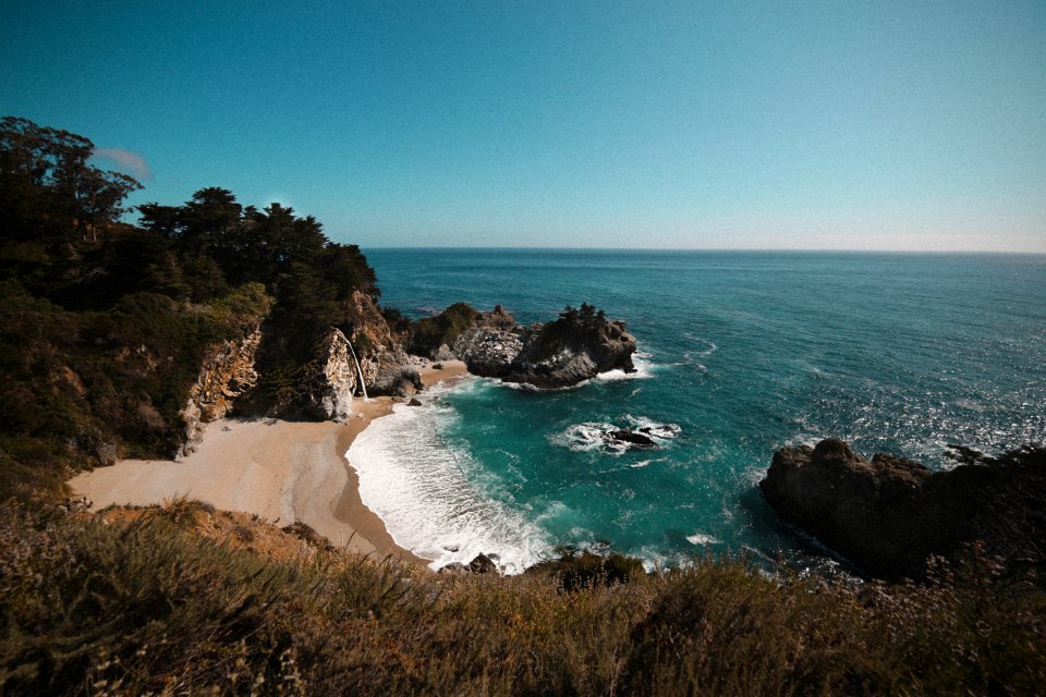 Big sur, Mcway falls, United states