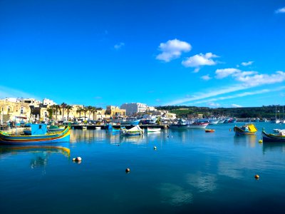 Marsaxlokk, Malta, Boats