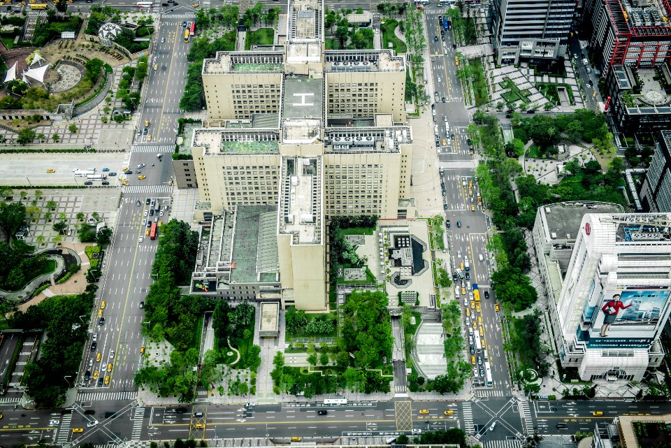 aerial view of high rise building during daytime