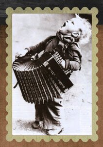 Music sing portrait