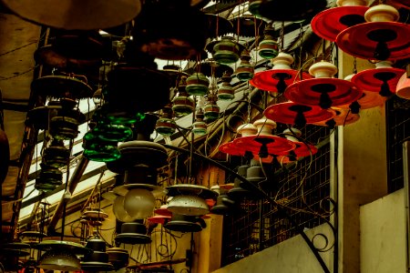 Pasar triwindu, Indonesia, Lamp photo