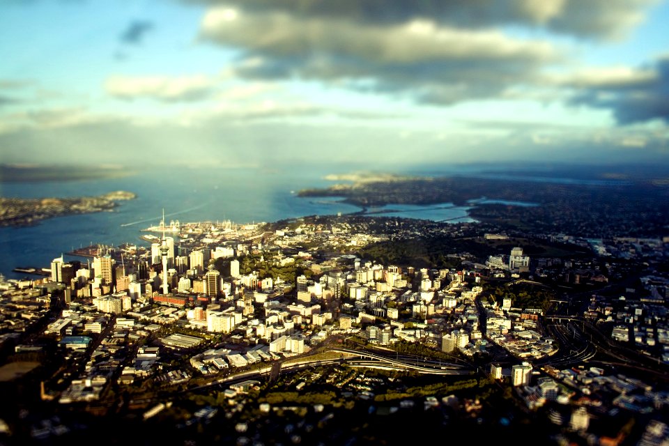 Auckl, New zeal, Town