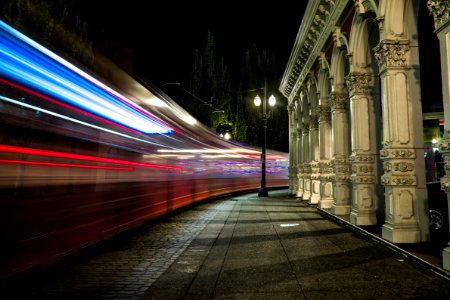 Portl, United states, Night photo