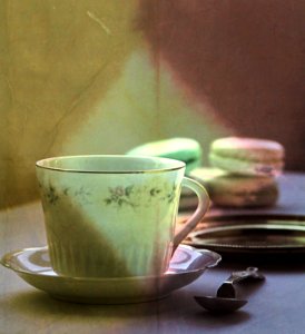 Spoon, Tea, Plate photo