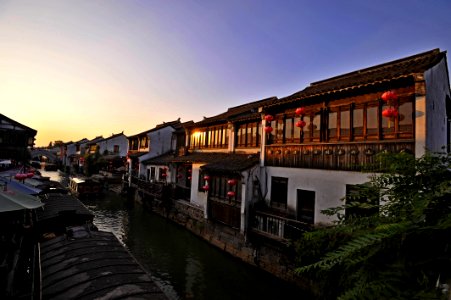 Qi li shan tang, Suzhou shi, China