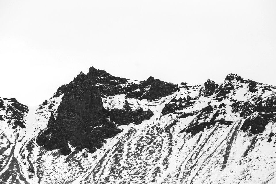 Mountain, Snow, Winter