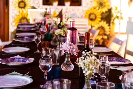Happy day, Decoracin, Table