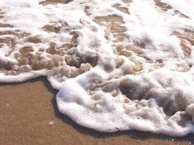 Wave, Foam, Beach