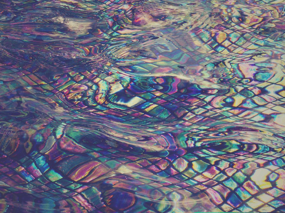 Fountain, Wave, Distortion