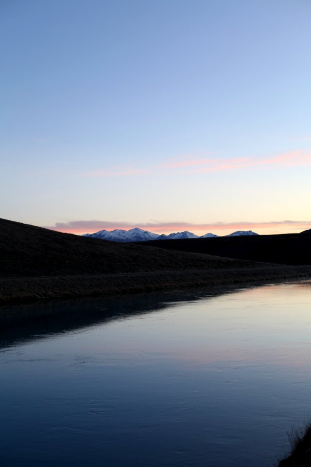 New zeal, Lake tekapo, Sunrise
