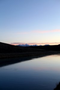 New zeal, Lake tekapo, Sunrise photo
