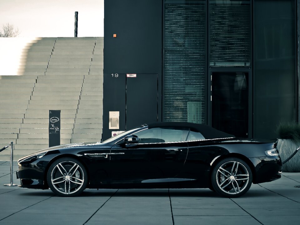 Convertible luxury flitzer