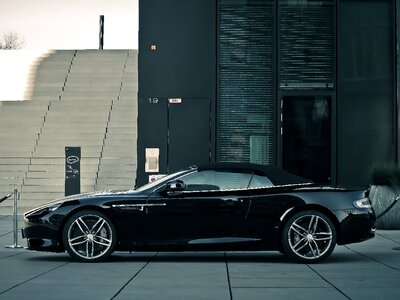 Convertible luxury flitzer