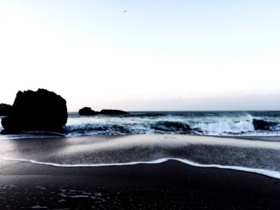 Blue, Ocean, Waves photo