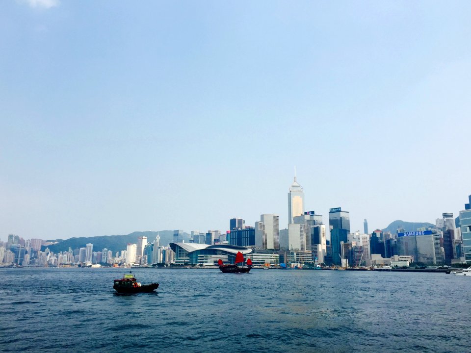 Hong kong harbour, Hong kong photo