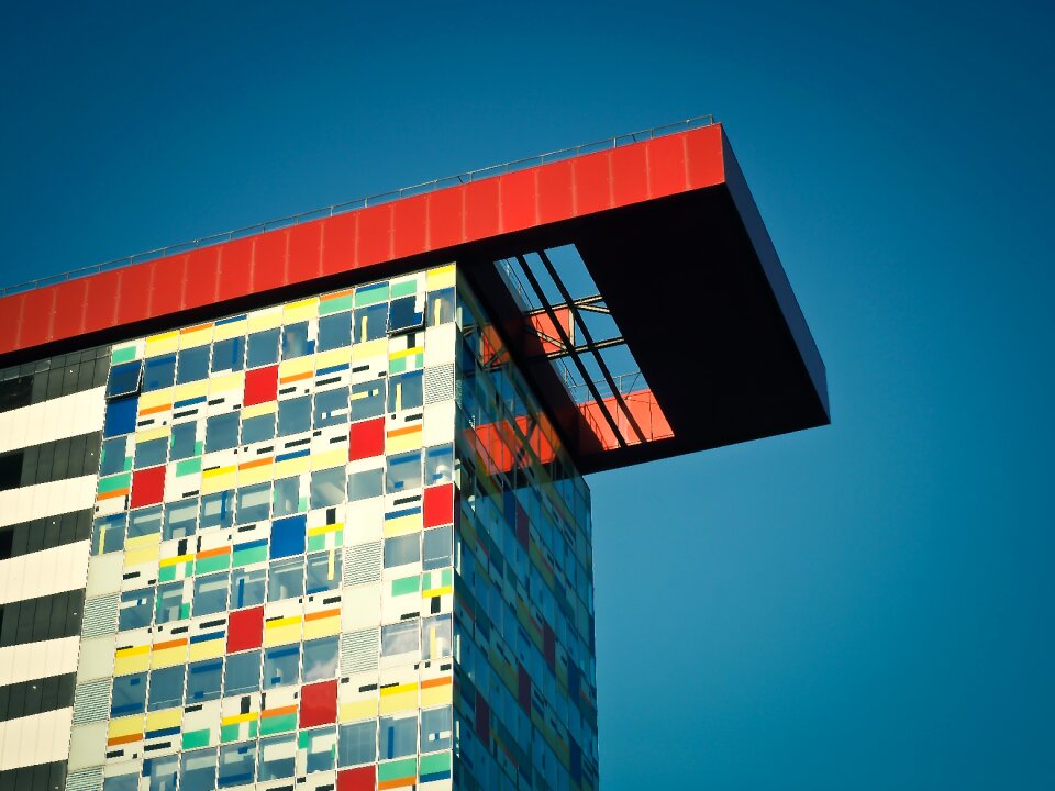 Abstract structure bright