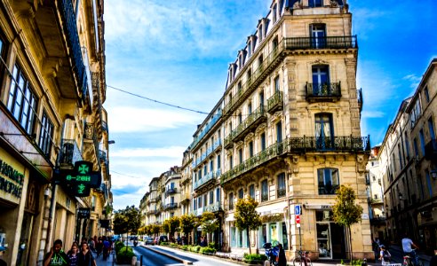 Montpellier, France, Rue foch photo