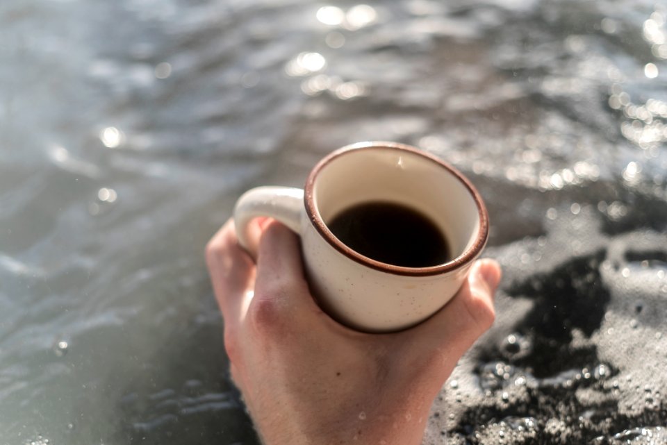 Coffee, Vacation, Poolside