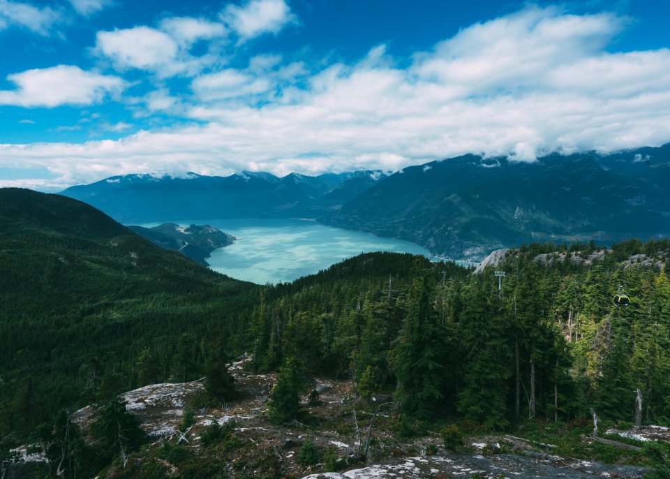 Sea to sky gondola, Squamish, Canada