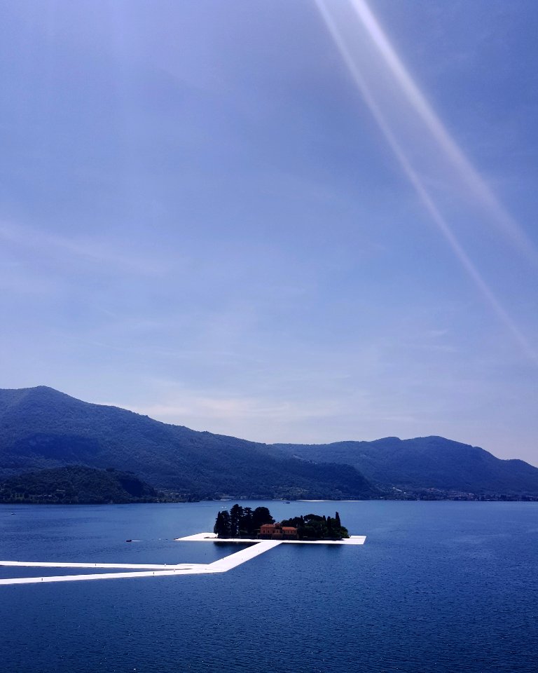 Iseo lake, Italy, Art