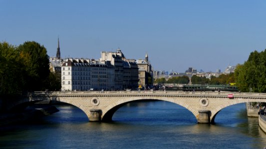 Paris, Pont louis philippe, France