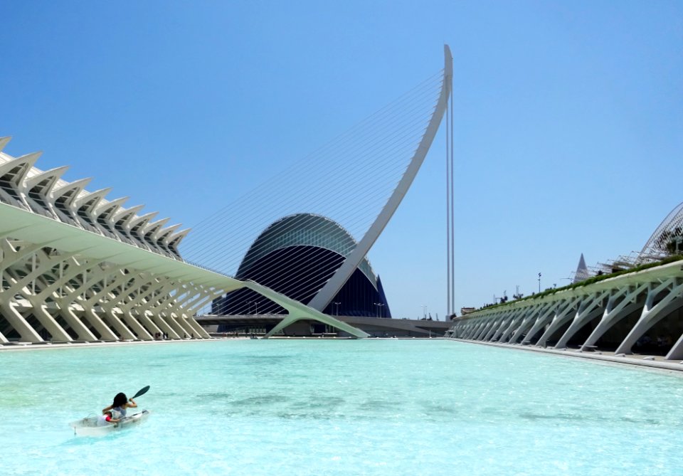 Ciudad de las artes y las ciencias, Valncia, Spain