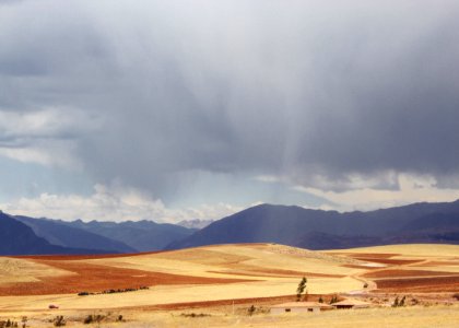 Peru, Mountain, Field
