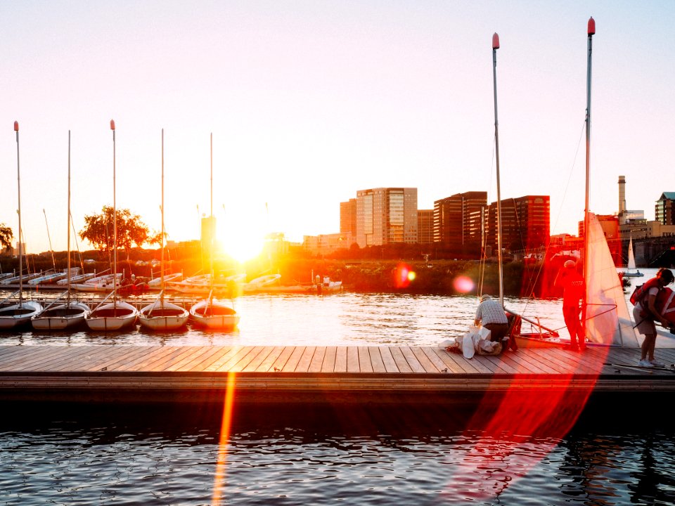 Boston, Summer, Sunset