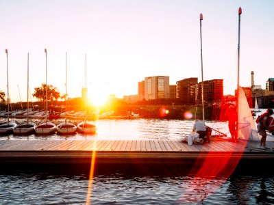 Boston, Summer, Sunset