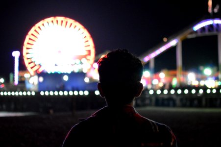 Santa monica, Pier, Ferris wheel photo