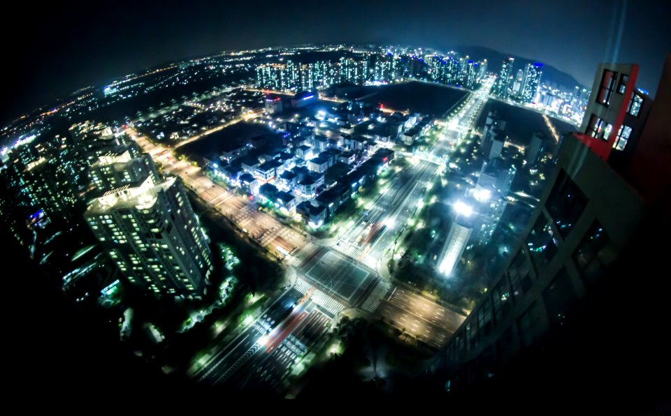 Incheon, South korea, Lights
