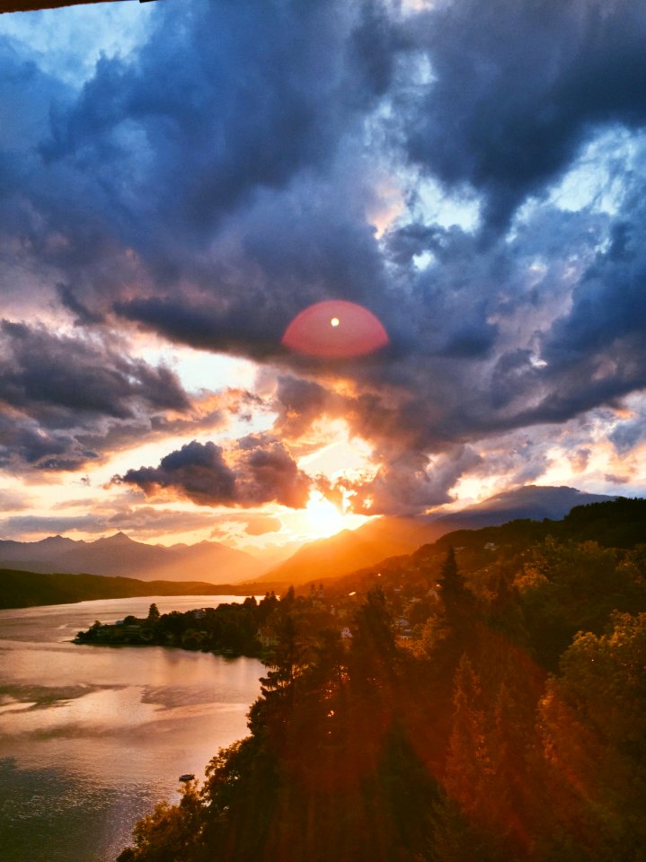 Millstatt, Austria, Sunset