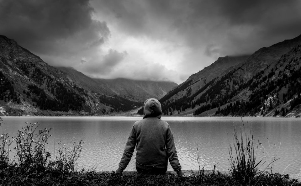 Kazakhstan, Mountain, Alone