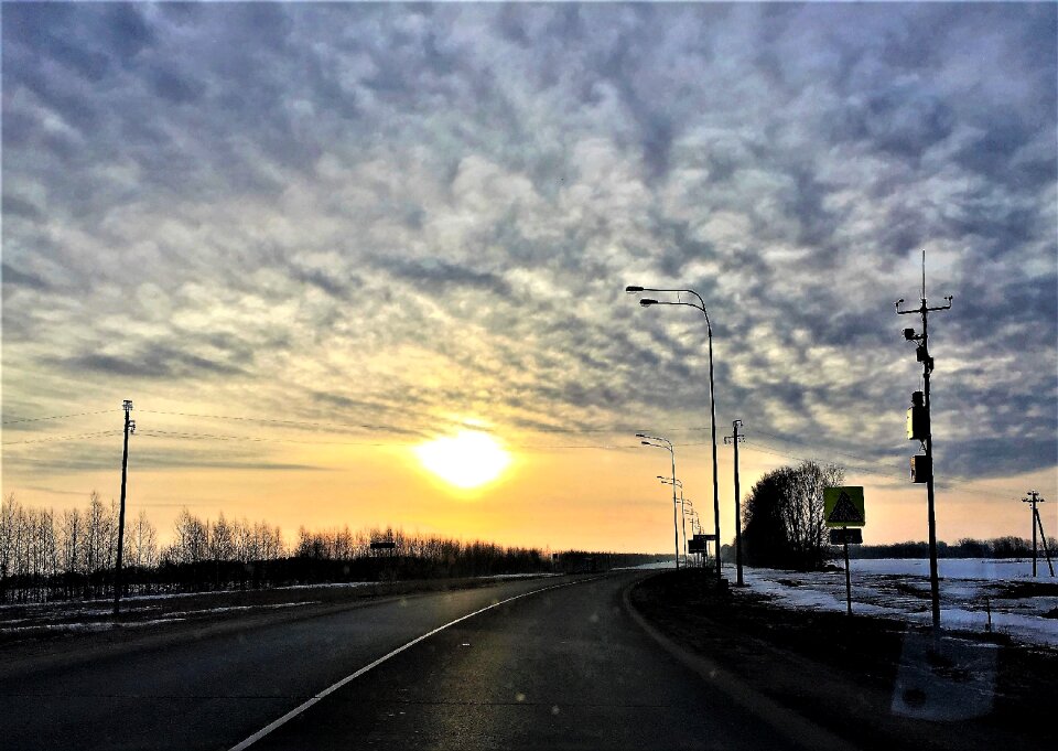 Landscape early morning nature