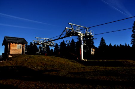 Trentino alto adige south tyrol, Italy, Chair lift photo