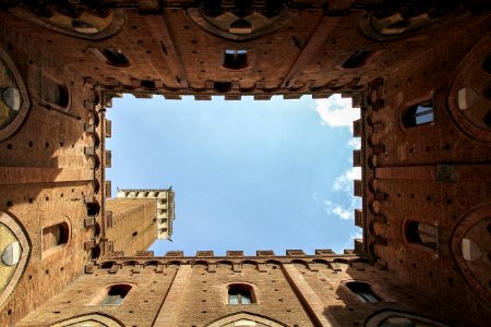 Siena, Italy, Pubblico palace photo